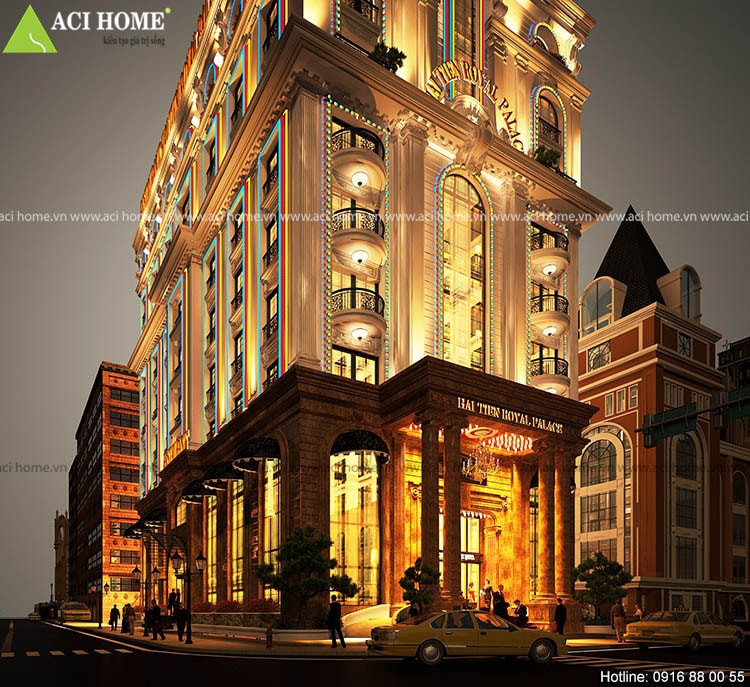 Thiết kế khách sạn kiểu Pháp - Hải Tiến Royal Palace - view 5