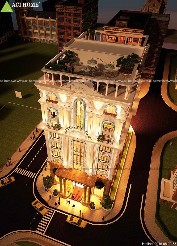 Thiết kế khách sạn kiểu Pháp - Hải Tiến Royal Palace - view 6