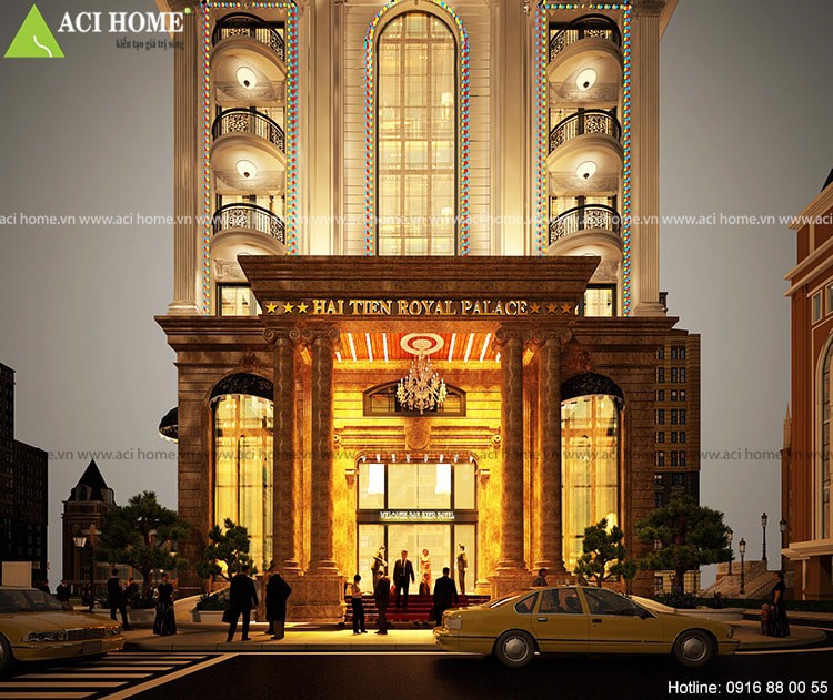 Thiết kế khách sạn kiểu Pháp - Hải Tiến Royal Palace - view 8