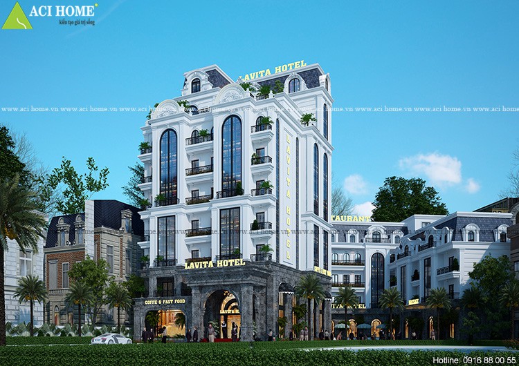 Thiết kế khách sạn cổ điển - Lavita Hotel 4 sao - Đẳng cấp nghỉ dưỡng cao cấp tại Vũng Tàu - ảnh 1