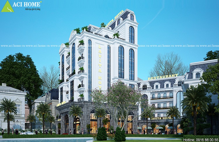 Thiết kế khách sạn cổ điển - Lavita Hotel 4 sao - Đẳng cấp nghỉ dưỡng cao cấp tại Vũng Tàu - ảnh 2