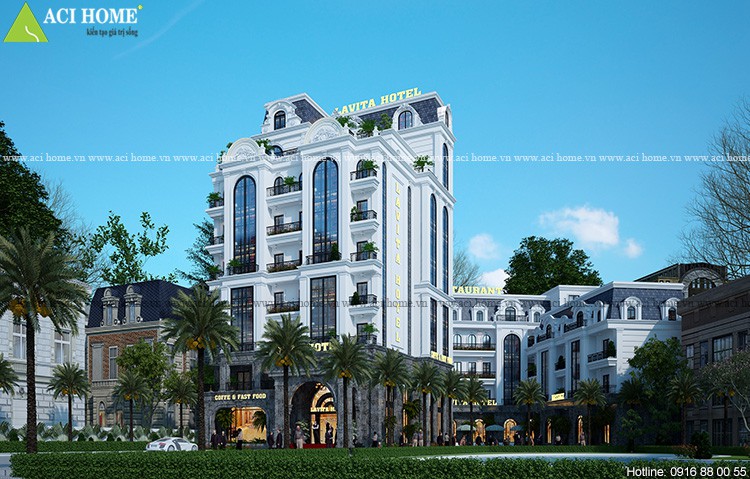 Thiết kế khách sạn cổ điển - Lavita Hotel 4 sao - Đẳng cấp nghỉ dưỡng cao cấp tại Vũng Tàu - ảnh 3