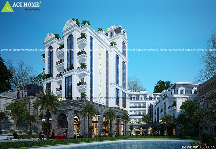 Thiết kế khách sạn cổ điển - Lavita Hotel 4 sao - Đẳng cấp nghỉ dưỡng cao cấp tại Vũng Tàu - ảnh 4