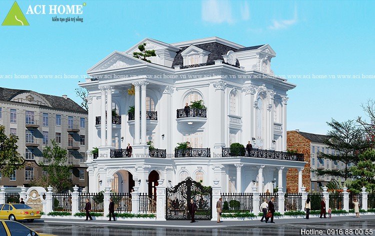Cải tạo biệt thự Vinhomes tại Hà Nội - Cải tạo biệt thự kiểu Pháp Vinhomes Green Bay Mễ Trì 3,5 tầng sang trọng và đẳng cấp - ảnh 5