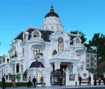 Thiết kế biệt thự cổ điển tại Pleiku gây ấn tượng đẹp khó phai 