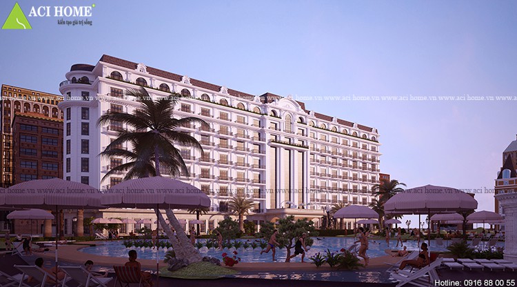 Thiết kế khách sạn cổ điển tại Thanh Hóa - 12